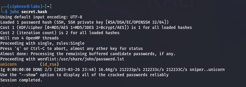 EvilBox One: Walkthrough - Illustration