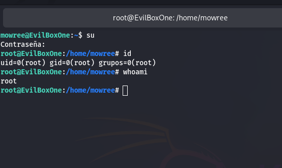 EvilBox One: Walkthrough - Illustration