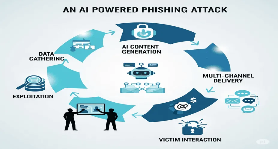 AI Phishing: The Future of Social Engineering - Illustration